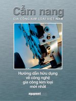 Cẩm nang gia công kim loại việt nam 2008 