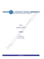 Tài liệu Support 2.0 (CIT) pdf