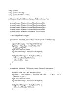 Tài liệu File , Thư mục và IO phần cuối doc