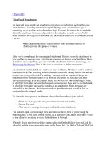 Tài liệu [ Team LiB ] Using Email Attachments docx