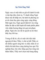 Tài liệu Sự tích Ống nhổ pptx