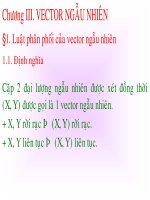 Tài liệu Vector ngẫu nhiên_chương 6 ppt