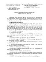 Tài liệu hướng dẫn tổ chức lễ khai giảng tại các trường mầm non ppt