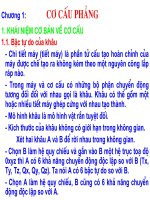 Tài liệu Cơ cấu phẳng docx