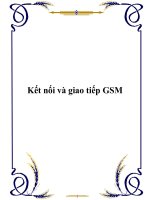 Tài liệu Kết nối và giao tiếp GSM pdf