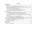 ĐỒ ÁN trang bị điện Tráng nhựa