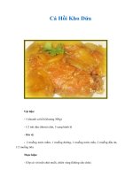 Tài liệu Cá Hồi Kho Dứa doc