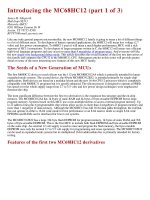 Tài liệu Introducing the MC68HC12 pptx