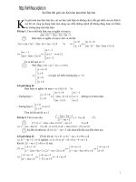 Tài liệu Sai lầm khi giải các bài toán tam thưc bậc hai pptx