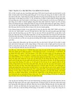 THỰC TRẠNG của THỊ TRƯỜNG tài CHÍNH NGÂN HÀNG 