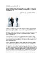 Tài liệu Lãnh đạo nhân tài pdf