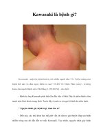 Tài liệu Kawasaki là bệnh gì? pptx