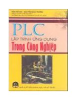 Tài liệu TÀI LIỆU HỌC TẬP PLC ppt