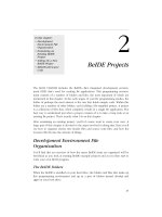 Tài liệu Programming the Be Operating System-Chapter 2: BeIDE Projects docx