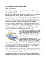 Tài liệu Oracle Database có nhiều lỗi hơn SQL Server ppt