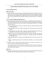 Tài liệu CHUẨN MỰC KIỂM TOÁN VIỆT NAM SỐ 300 (11tr) ppt