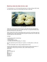 Tài liệu Bánh bao nhân tôm hình chú heo xinh ppt