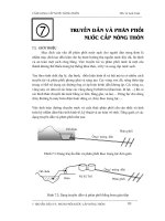 Tài liệu Truyền dẫn và phân phối nước cấp nông thôn ppt