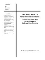Tài liệu The Black Book Of Forbidden Investments Secret Securities Blackbookpremium (pdf) pptx