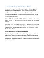 Tài liệu 10 xu hướng thiết kế logo năm 2010 -phần1 pdf