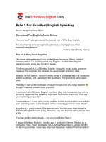  rule 2 for excellent english speaking 