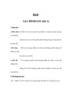 Tài liệu Giáo án Đạo đức lớp 1 - Bài4: GIA ĐÌNH EM (tiết 2) pdf