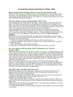 Tài liệu Frequently Asked Questions dot NET doc