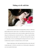 Tài liệu Những cú sốc tuổi thơ pptx