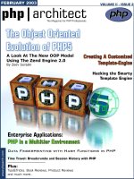 Tài liệu The Object Oriented Evolution of PHP5 ppt