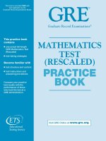 Tài liệu GRE, Mathematics Practice Test pptx