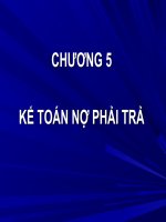 Tài liệu Kế toán tài chính_ Chương 5 pdf