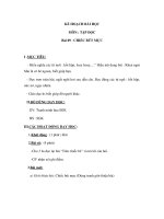 Tài liệu Tập đọc 2 - CHIẾC BÚT MỰC, MỤC LỤC SÁCH docx