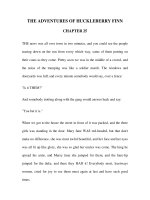 Tài liệu LUYỆN ĐỌC TIẾNG ANH QUA TÁC PHẨM VĂN HỌC-THE ADVENTURES OF HUCKLEBERRY FINN CHAPTER 25 doc