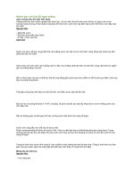 Nhanh gọn với bữa tối ngon miệng 