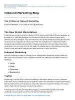 Inbound Marketing Blog