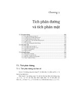 Tích phân đường và tích phân mặt
