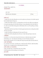 Tài liệu Thuốc điều trị nhồi máu não: Lucidril ppt