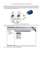32  cấu hình WSUS (windows server update services) 