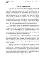 Một số biện pháp tạo hứng thú học tập cho học sinh trong giờ dạy đạo đức tiết kiệm và bảo vệ nguồn nước (tiết 1) lớp 3 