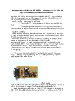 Tài liệu Sử dụng hiệu quả Module RF RS232 ( sử dụng cho thu thập dữ liệu) pptx