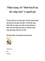 Tài liệu Thận trọng với 