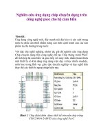 Tài liệu Nghiên cứu ứng dụng chip chuyên dụng trên công nghệ psoc cho hệ cảm biến docx