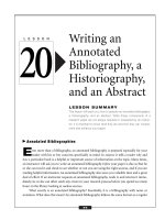 Tài liệu RESEARCH AND WRITING SKILLS SUCCESS PART 17 ppt