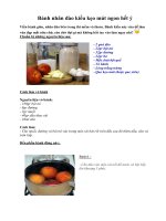 Tài liệu Bánh nhân đào kiểu kẹo mút ngon hết ý pdf