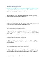 Tài liệu Ngàn lẻ một thắc mắc về đơn xin việc docx