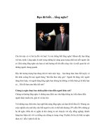 Tài liệu Bạn đã biết… lắng nghe? docx