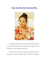 Tài liệu Đẹp cùng thảo dược phương Đông ppt