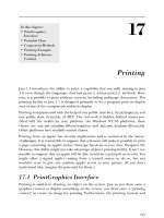 Tài liệu Introduction to Java: 17 Printing ppt