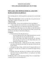 Tài liệu Nội dung bài giảng Thảo luận lâm sàng bệnh bạch cầu tủy mạn pptx