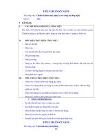 Tài liệu TIÊU CHUẨN KỸ NĂNG G01 pptx